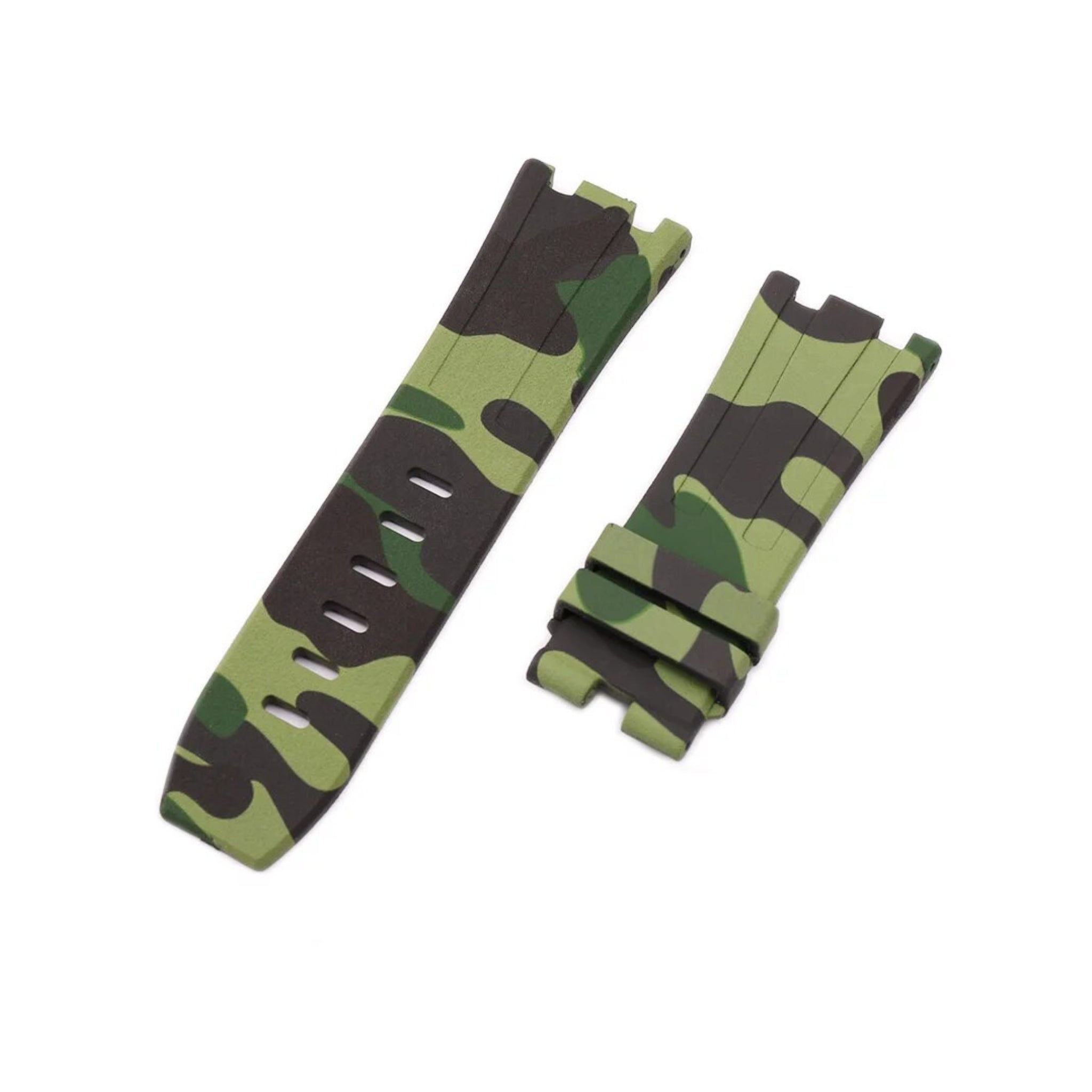 Kautschuk Armband - fur alle AP Offshore 42mm - Militär Camo - Helvetus DE