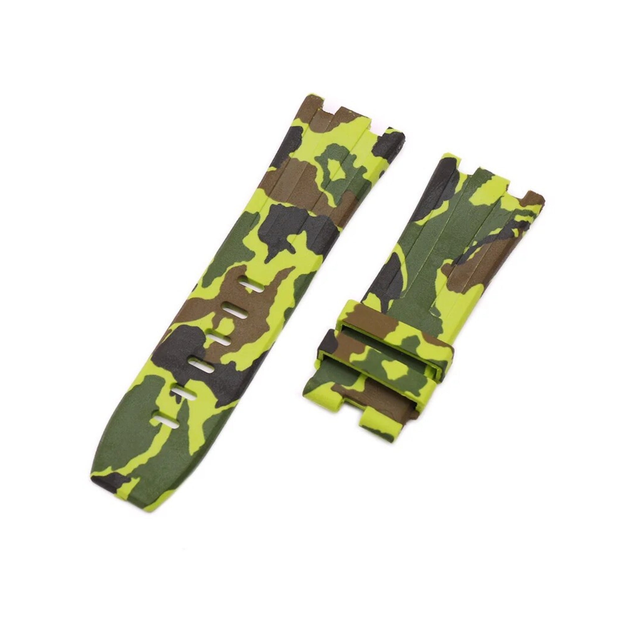 Kautschuk Armband - fur alle AP Offshore Diver - Grün Camo - Helvetus DE