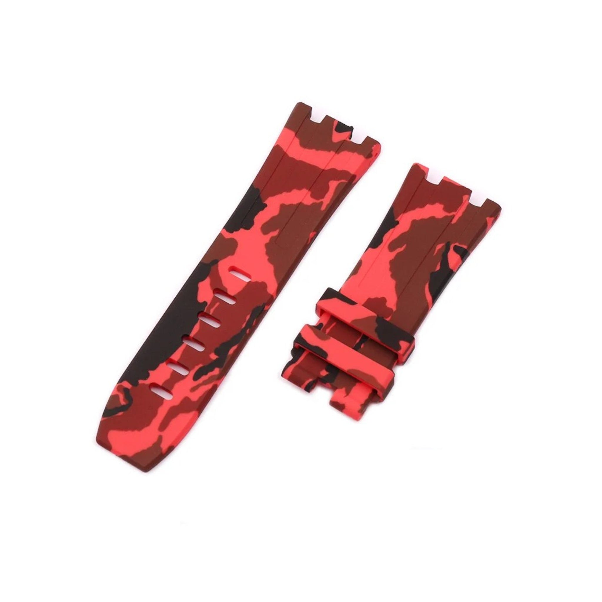 Kautschuk Armband - fur alle AP Offshore Diver - Rot Camo - Helvetus DE