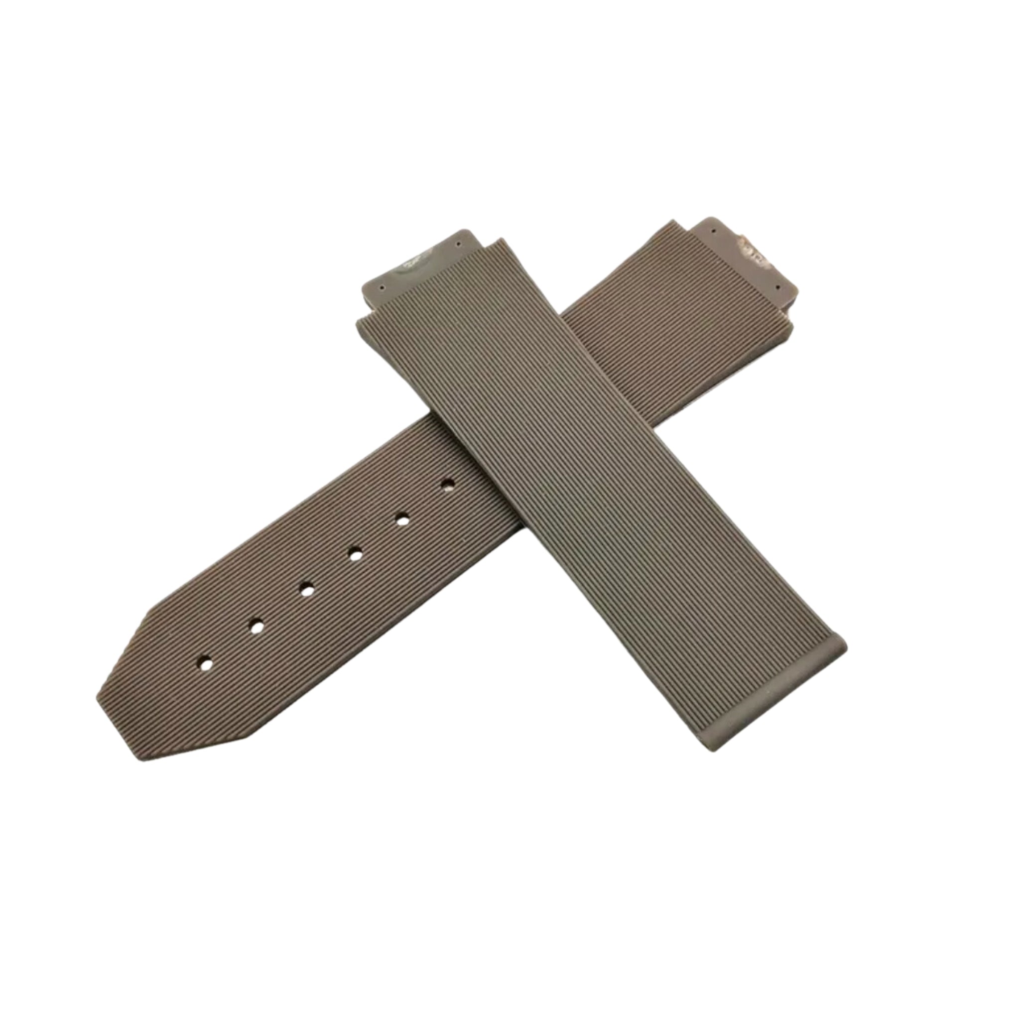 Kautschuk Armband – Für Hublot Classic Fusion – Braun - Helvetus DE