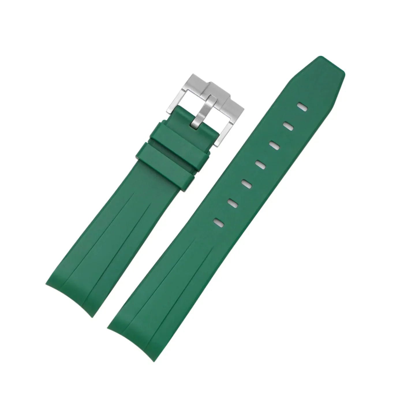 Kautschukarmband für Rolex Yacht - Master II – Grün - Helvetus DE