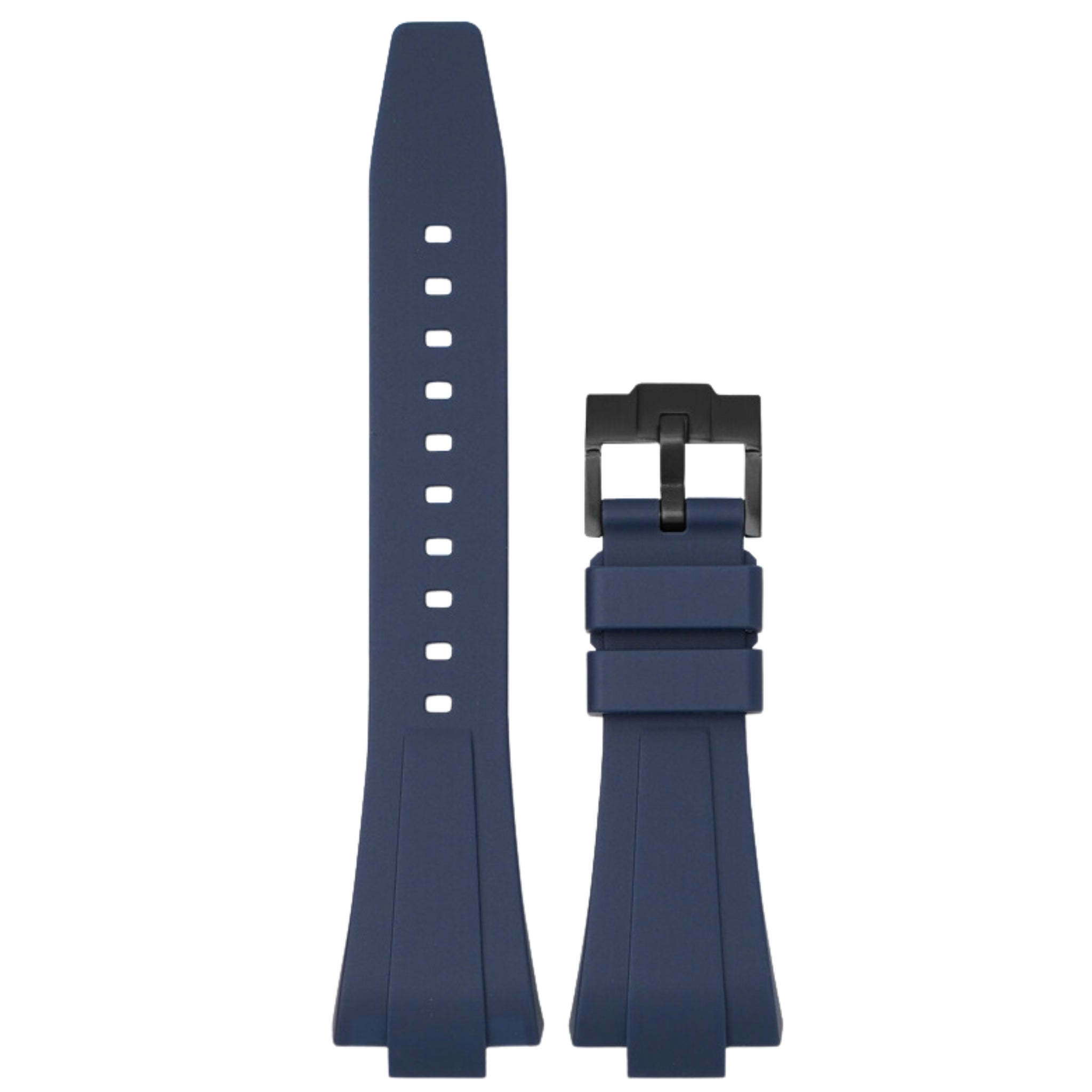 Kautschukarmband – Für Tissot PRX – Dunkel Blau - Helvetus DE