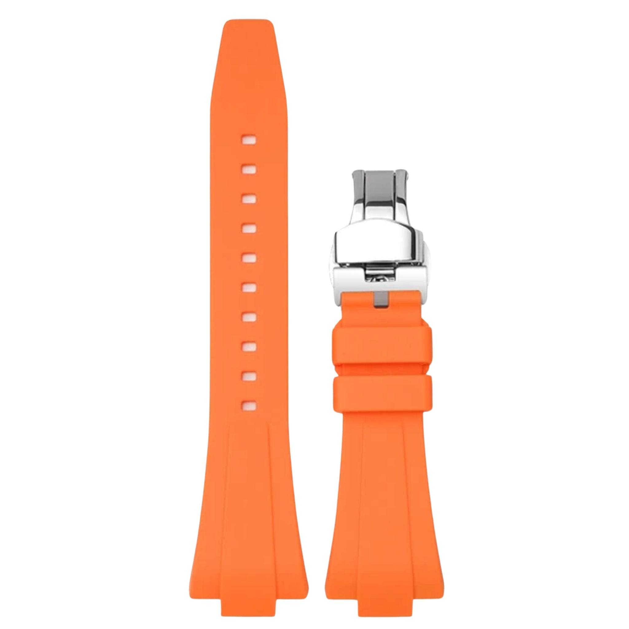 Kautschukarmband – Für Tissot PRX – Orange - Helvetus DE