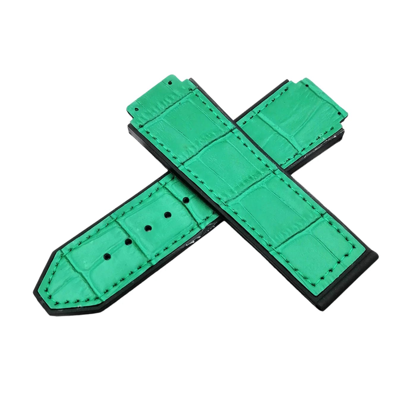 Leder Armband - Für Hublot Big Bang 44mm - Grün - Helvetus DE