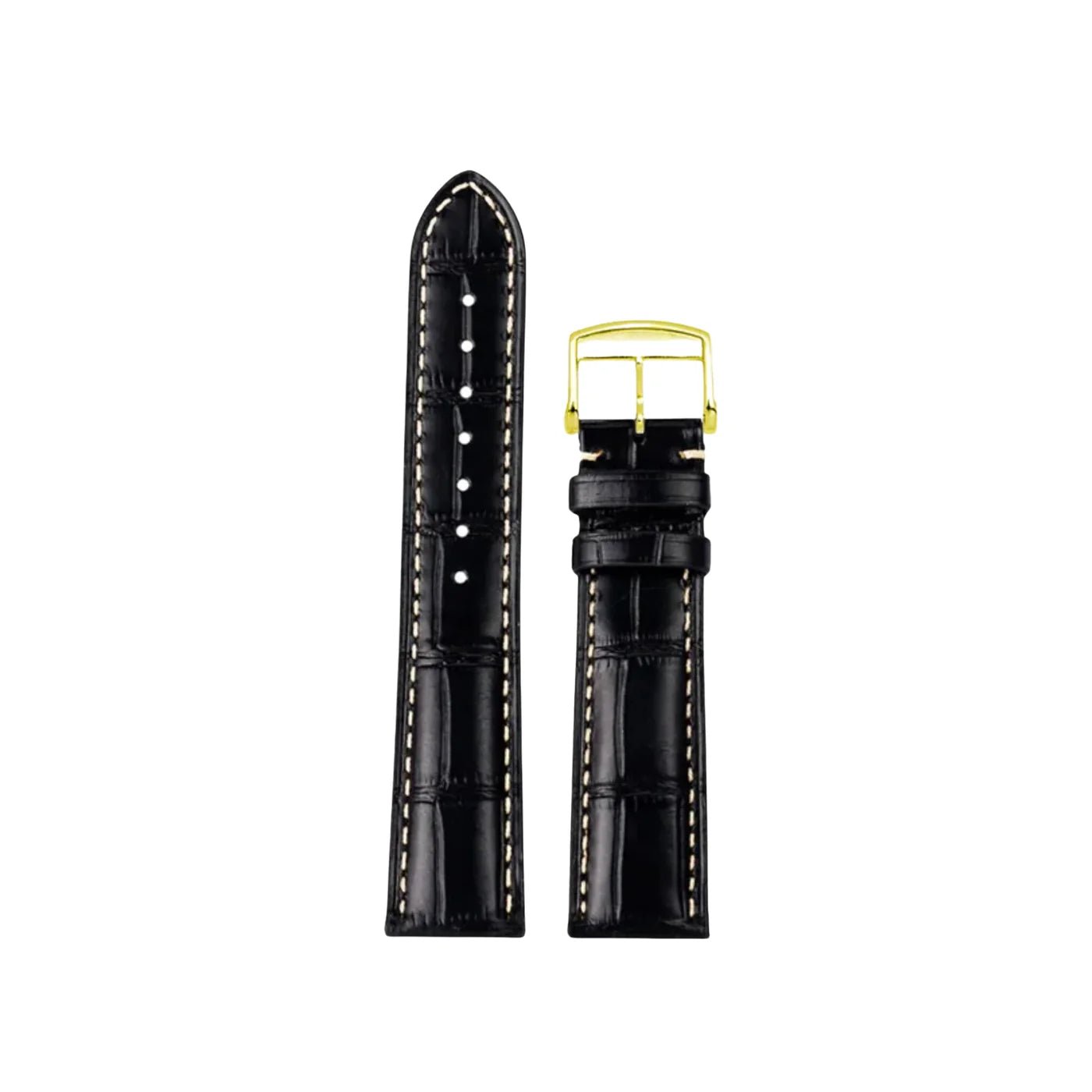 Lederarmband – Für Longines Master Collection – Schwarz - Helvetus DE
