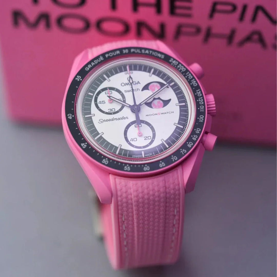 Armbänder für MoonSwatch Mission to the Pink Moonphase - Helvetus DE