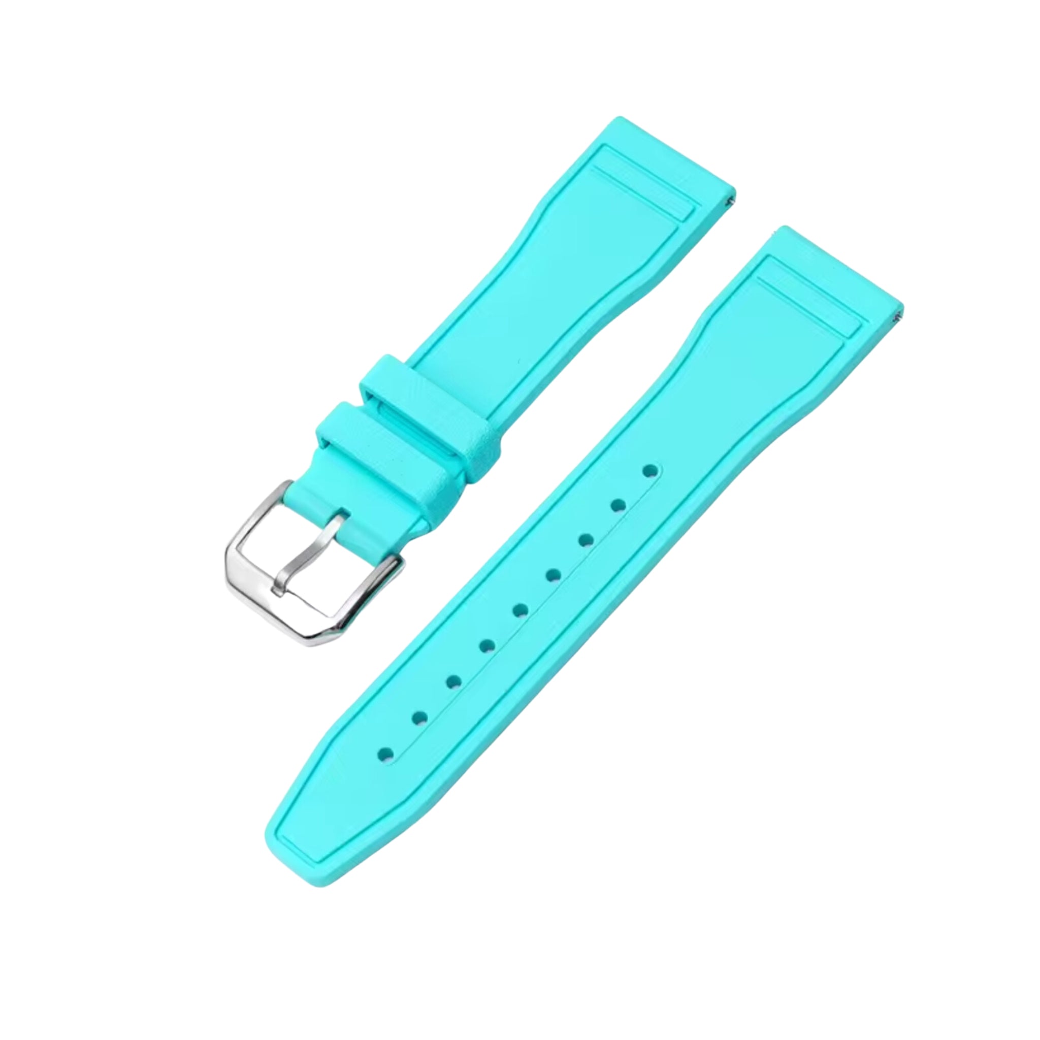 FKM Kautschukarmband – Für IWC Portugieser/Aquatimer/Alle Pilot Modelle/Portugieser/Portofino – Turquoise - Helvetus DE