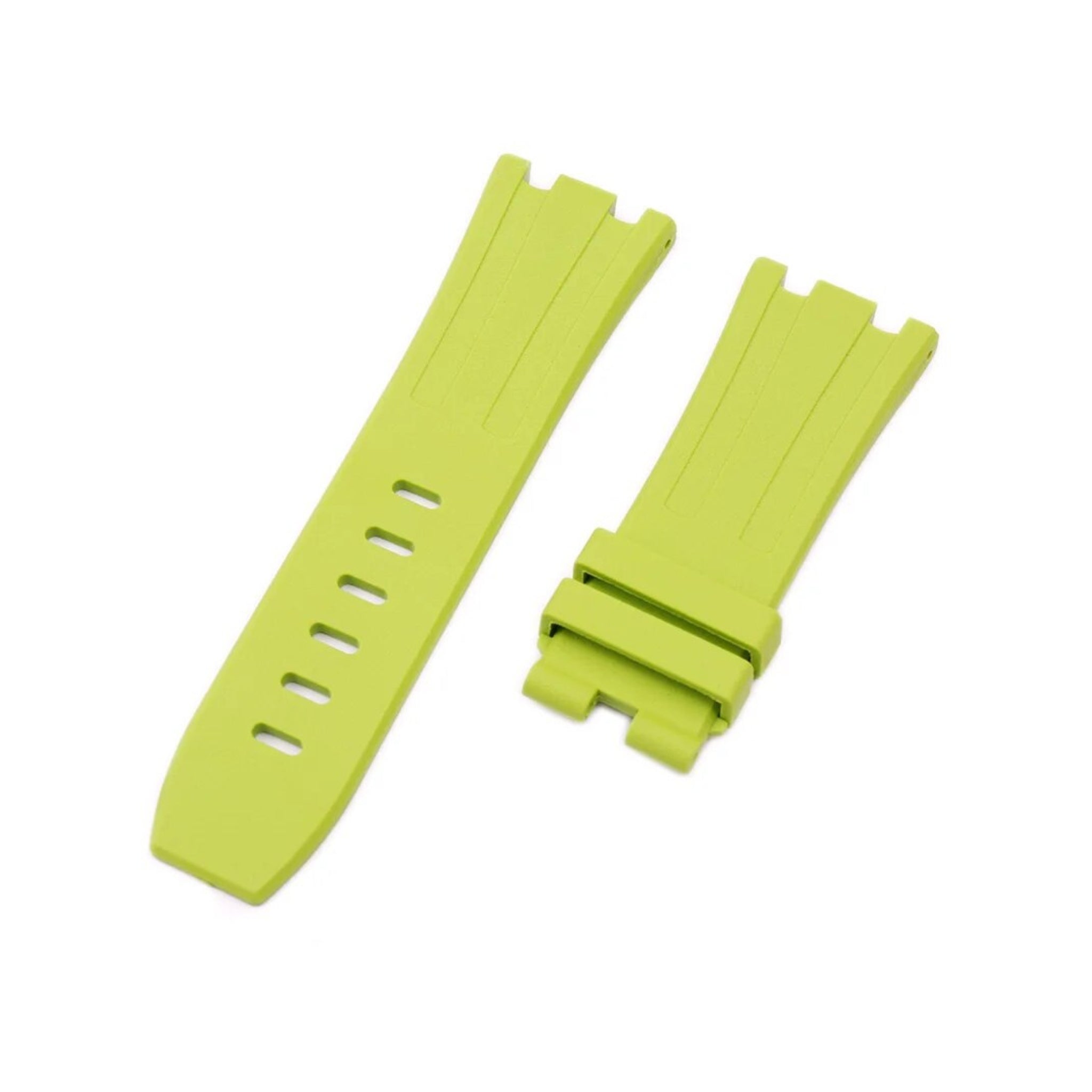 Kautschuk Armband - fur alle AP Offshore 44mm - Hell Grün - Helvetus DE