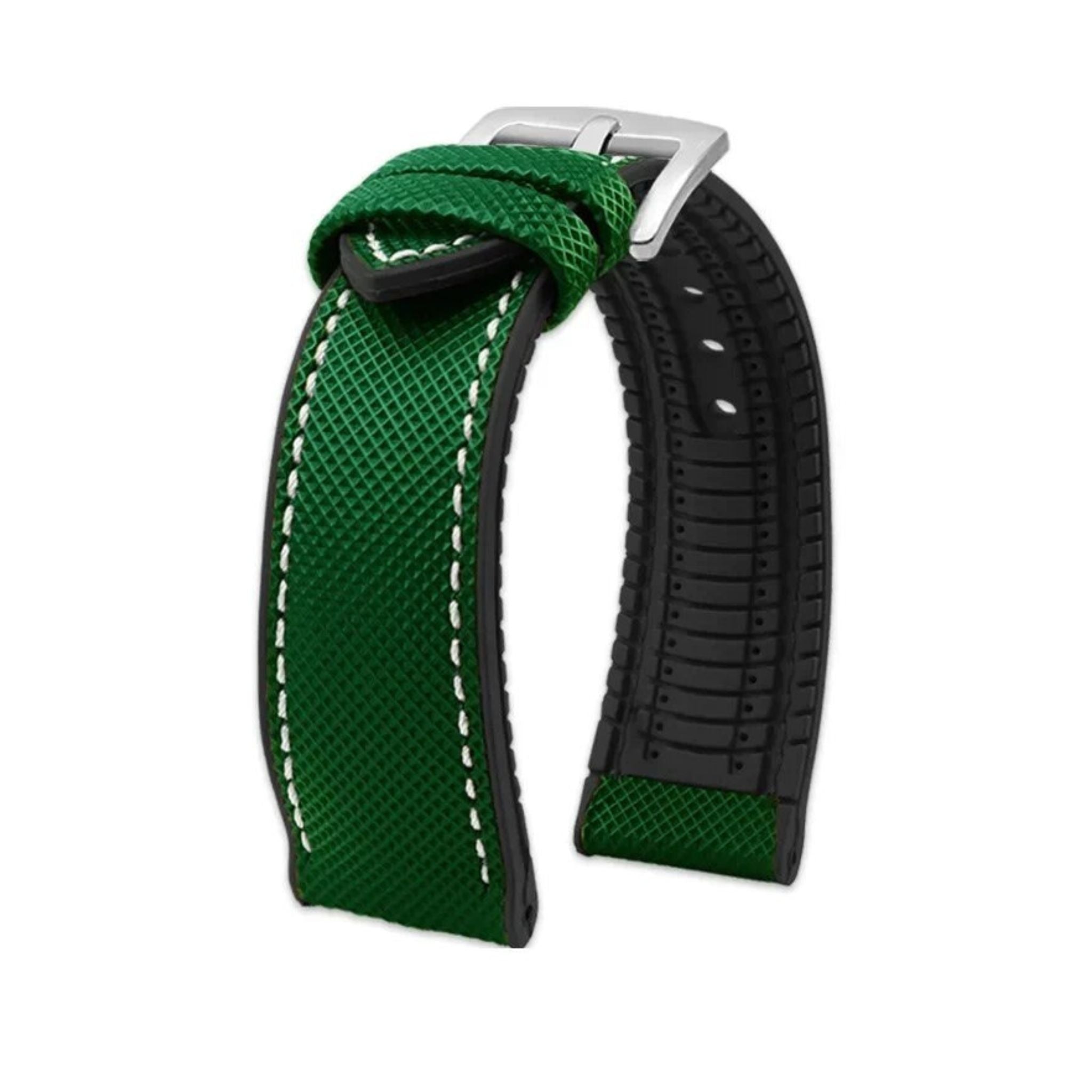 Kautschuk Armband für Blancpain X Swatch – Grün - Helvetus DE