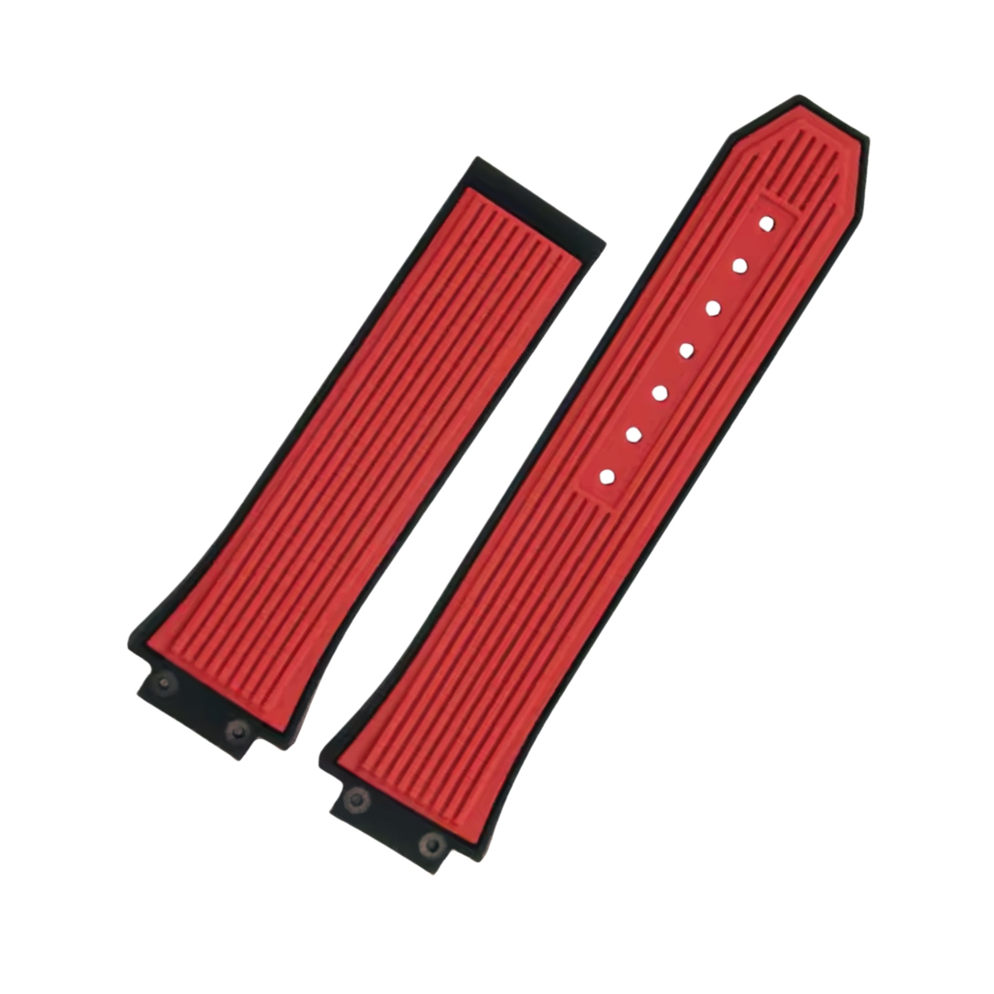 Kautschuk Armband – Für Hublot Big Bang 42mm – Rot - Helvetus DE