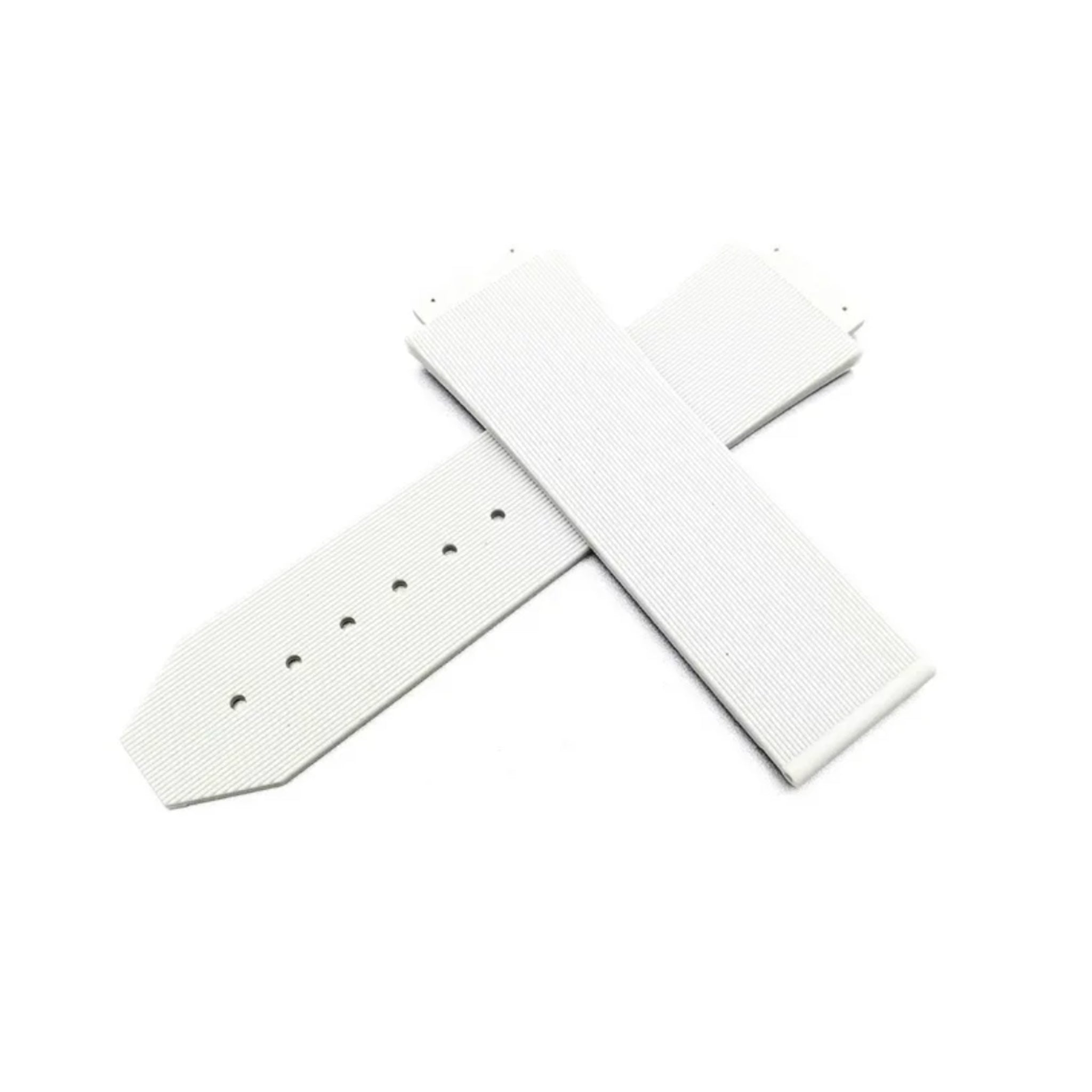 Kautschuk Armband – Für Hublot Classic Fusion – Weiß - Helvetus DE