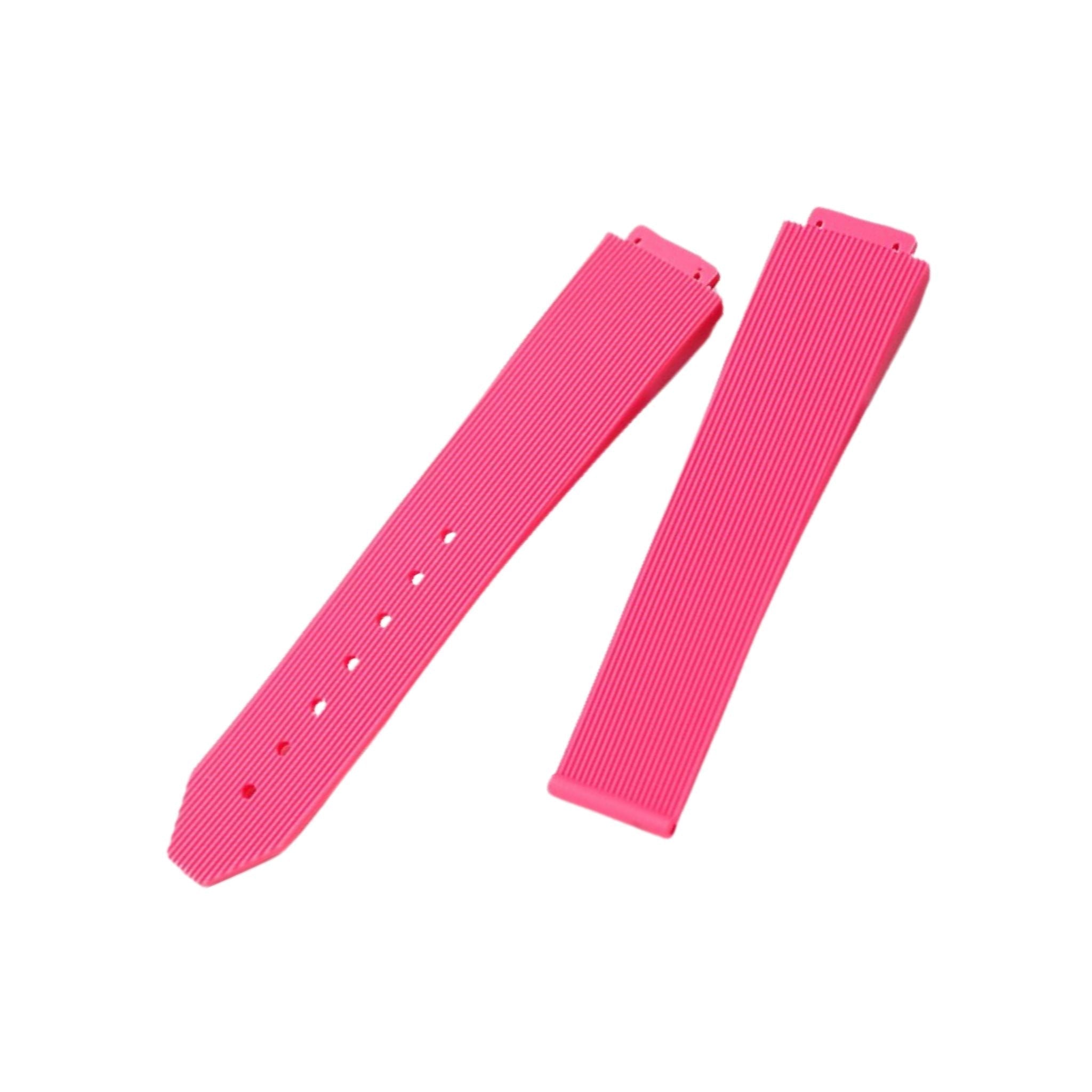 Kautschuk Armband – Für Hublot Damen Modell – Pink - Helvetus DE
