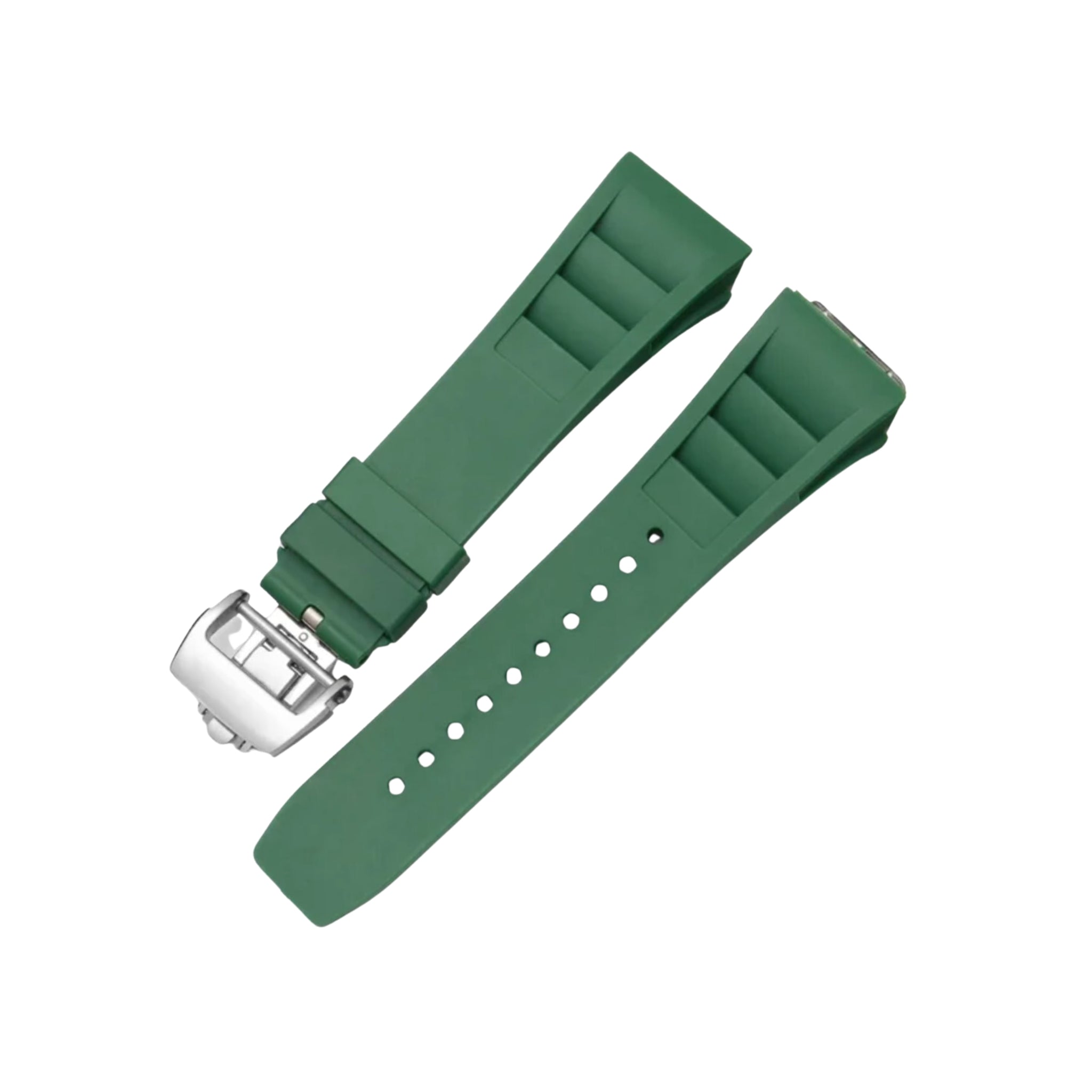 Kautschukarmband – Für Richard Mille RM011 – Grün - Helvetus DE