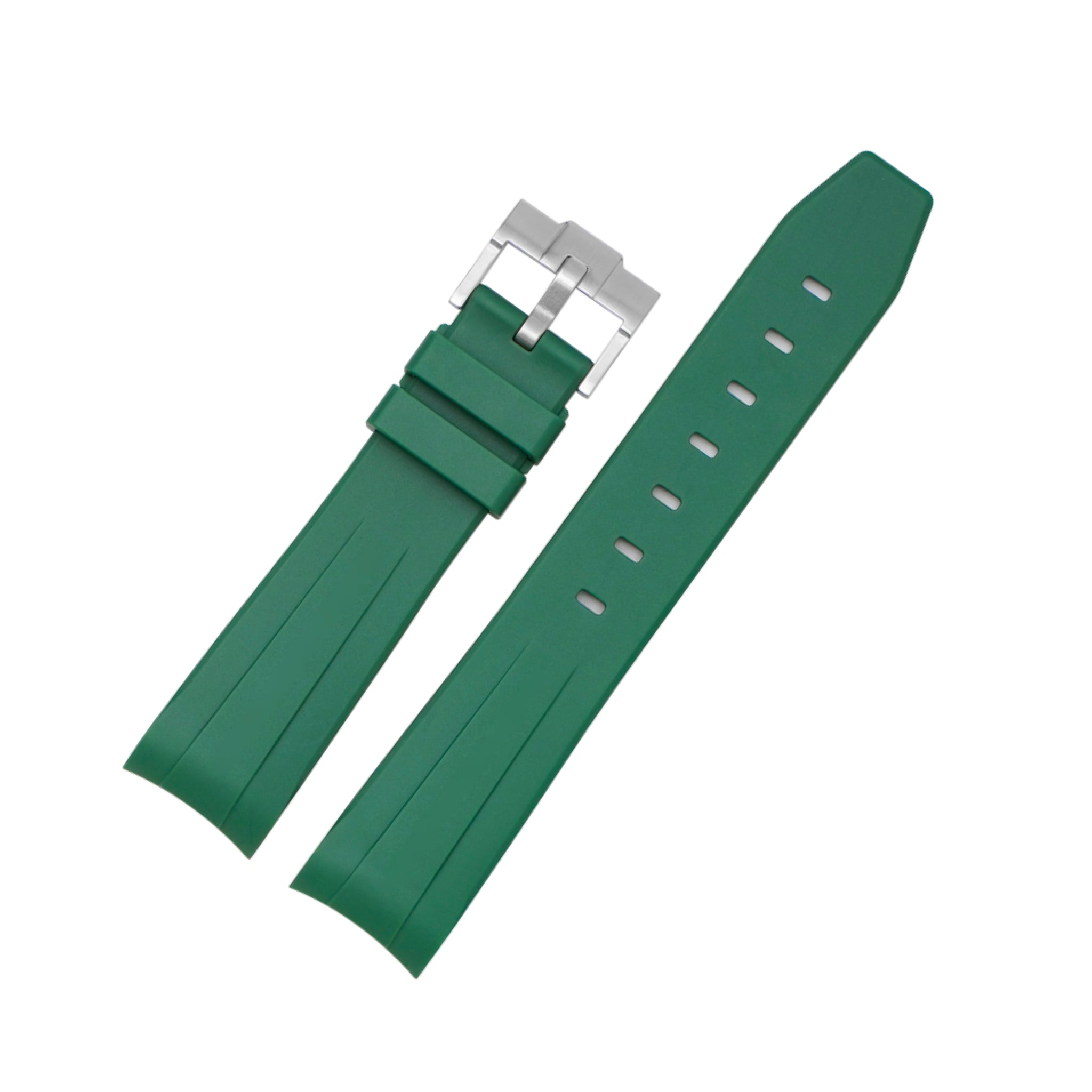 Kautschukarmband für Rolex Day - Date II 41mm – Grün - Helvetus DE
