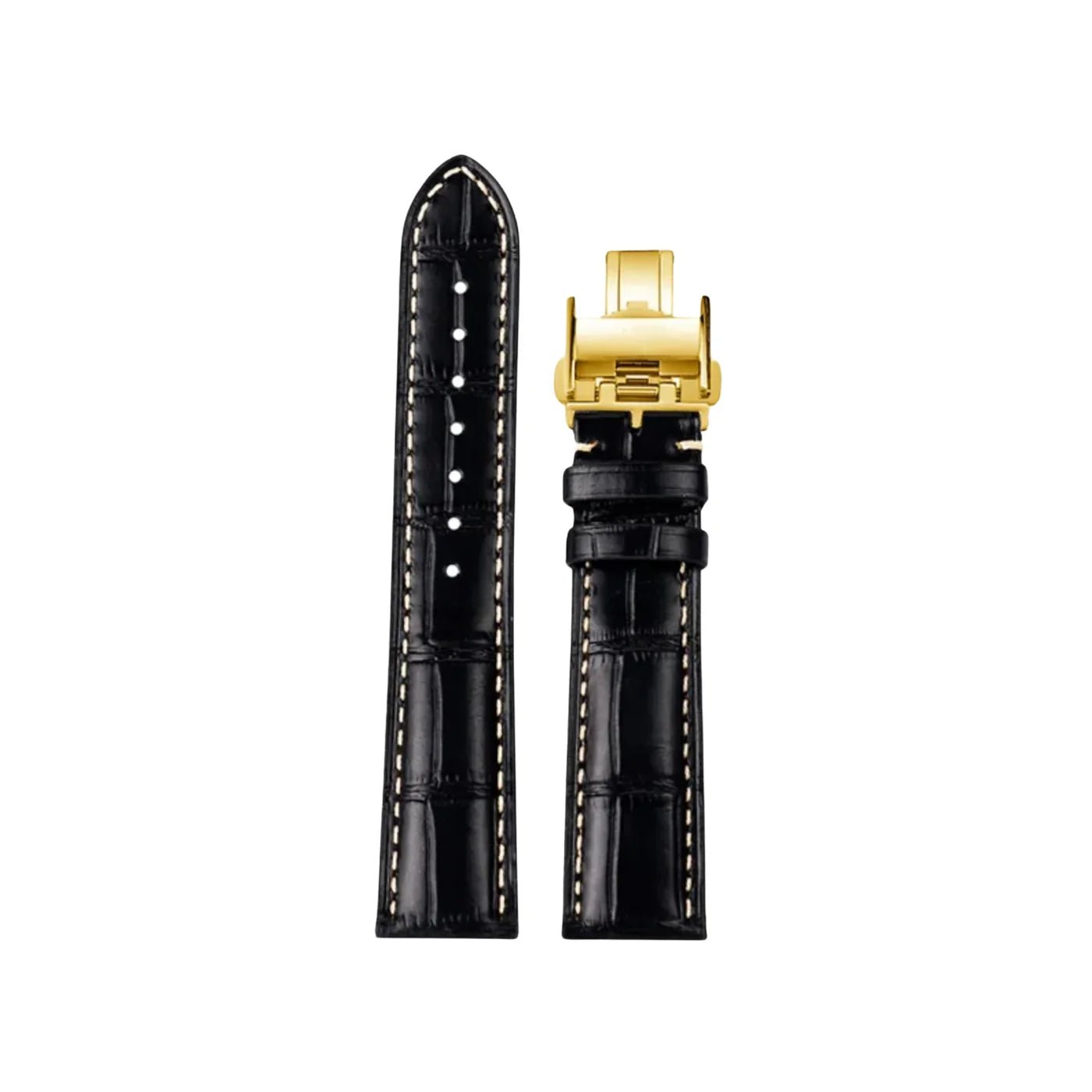 Lederarmband – Für Longines Master Collection – Schwarz - Helvetus DE