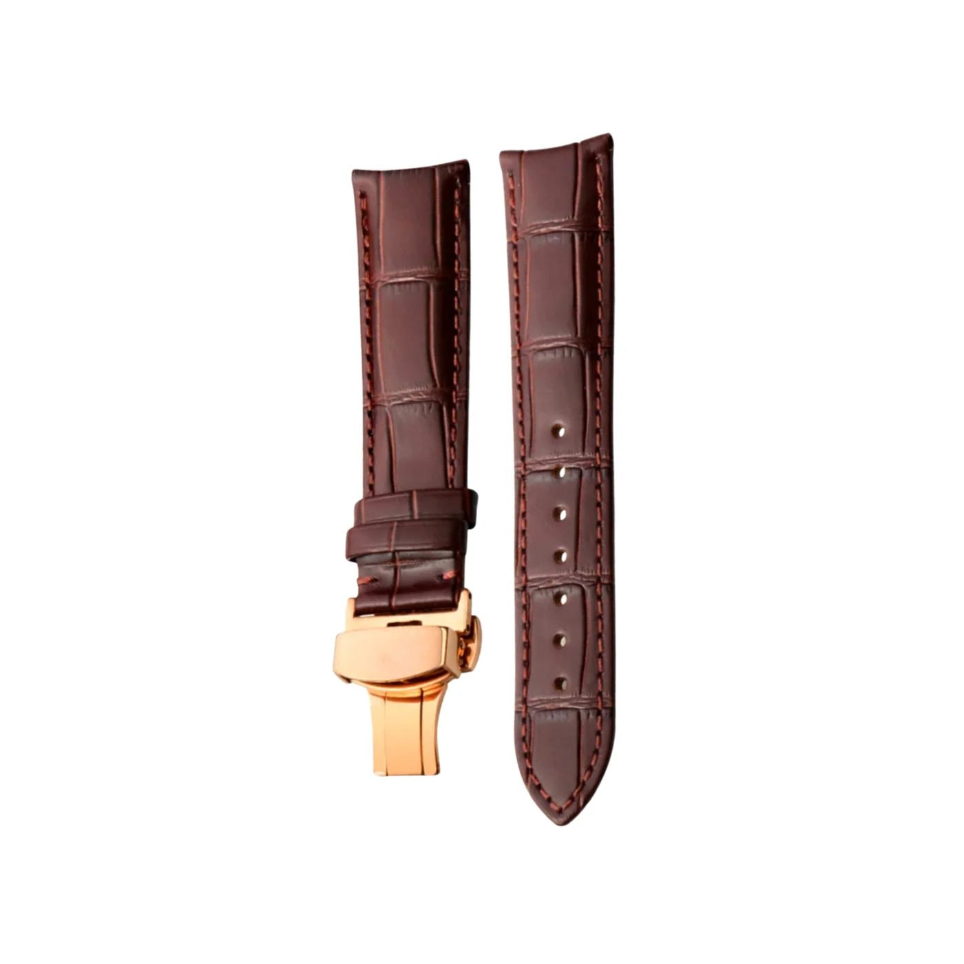 Lederarmband – für Vacheron Constantin Patrimony & Traditionnelle und andere Modelle – Braun - Helvetus DE