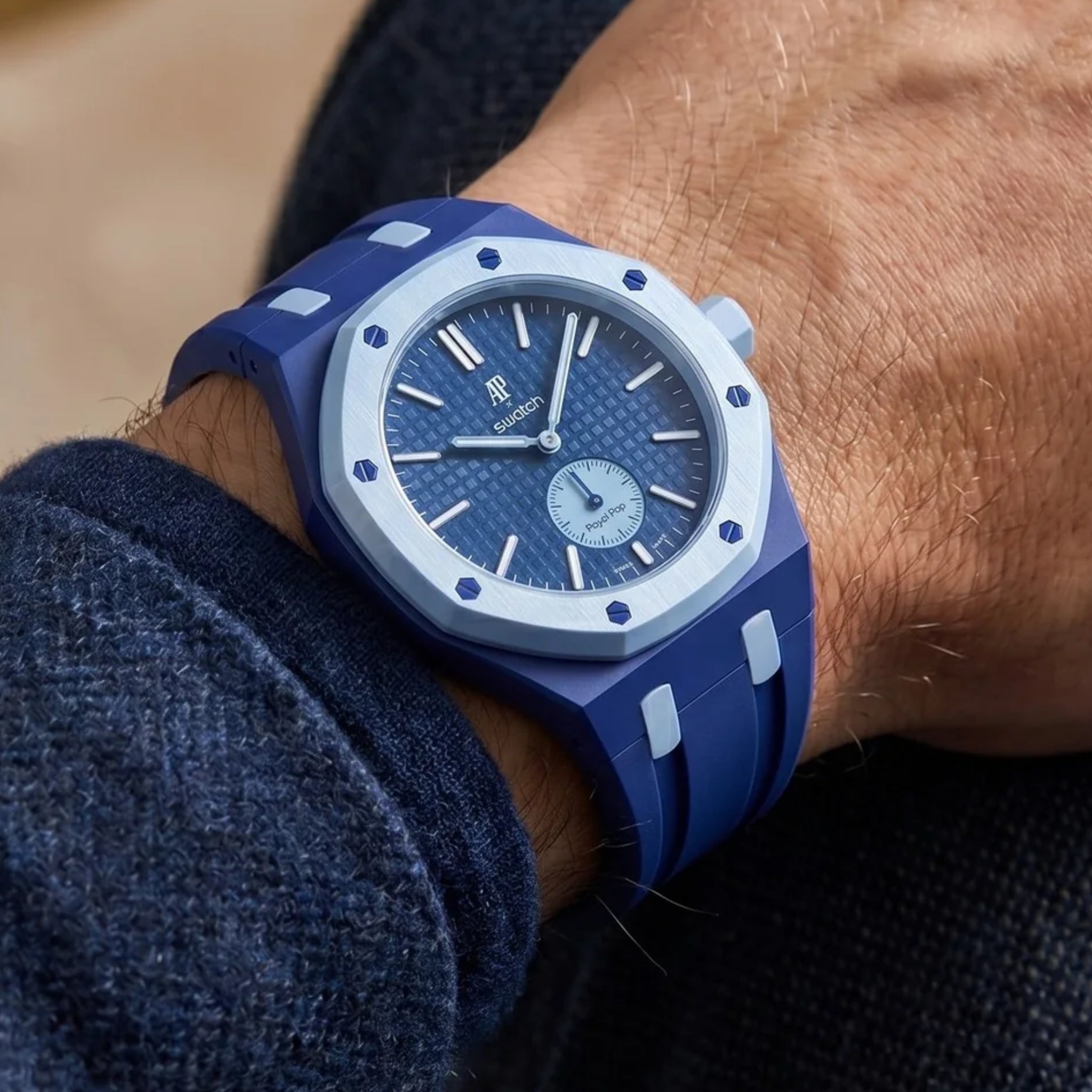 Royal Pop Armband & Gehäuse — für Lan Ba (Krone bei 3 Uhr) - Helvetus DE