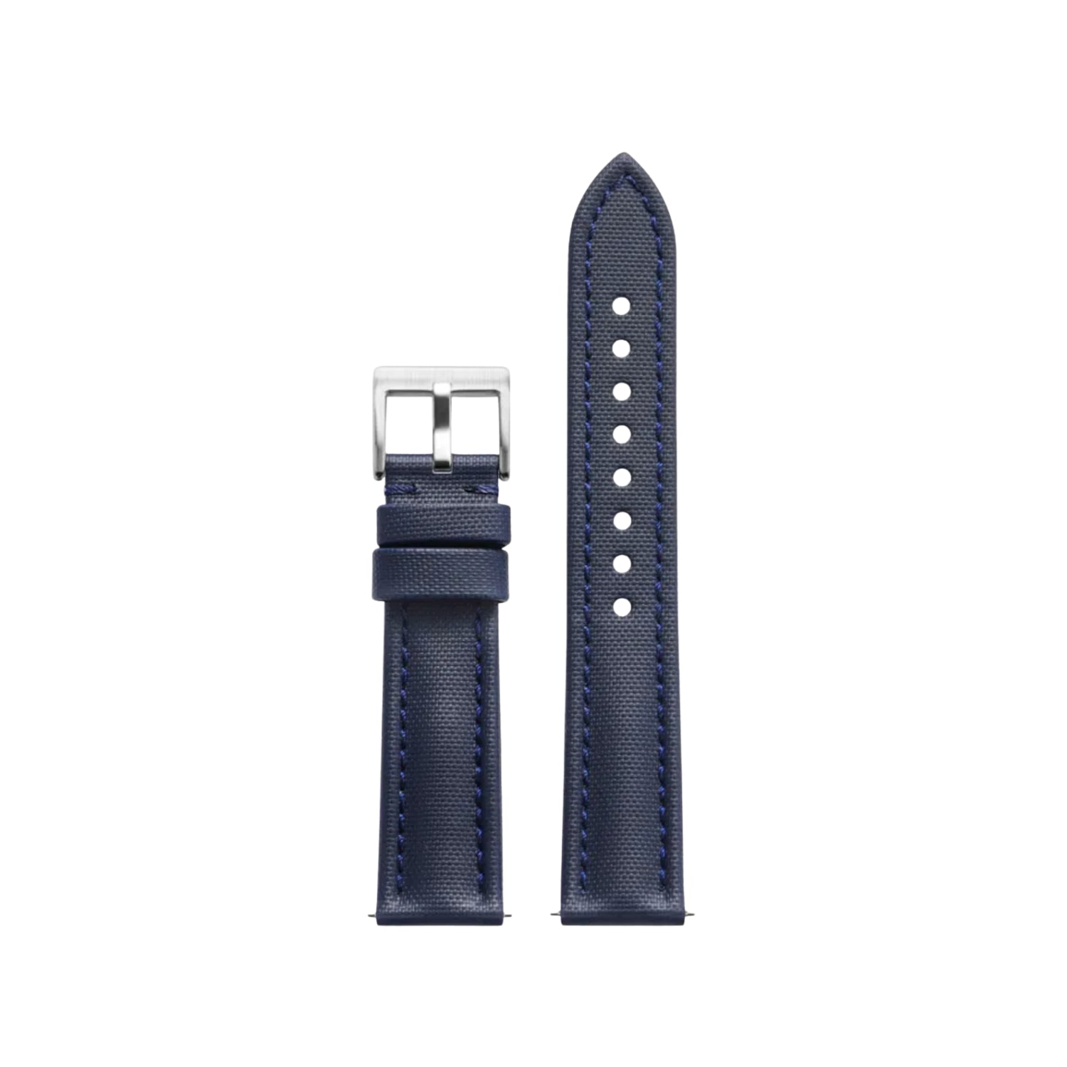 Sailcloth FKM Kautschuk Armband – Dunkel Blau – MarinerTex™ von Helvetus® - Helvetus DE